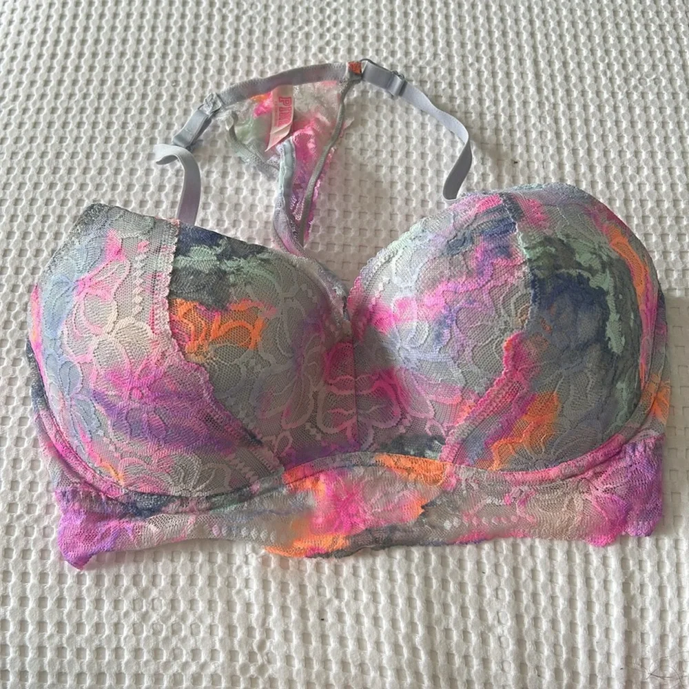 Victoria's Secret Multicolor Lace Bra - Picture 9 of 10